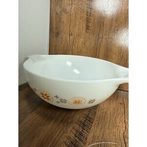 Vintage Pyrex 4 QT Town & Country Pattern 444 Cinderella Nesting Mixing Bowl 27